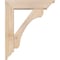 Ekena Millwork Legacy Traditional Smooth Bracket w/ Offset Brace, Douglas Fir, 5 1/2"W x 20"D x 24"H BKT0604X20X24LEC01SDF - alternate 3